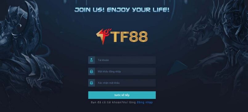 Hướng dẫn đăng ký TF88 cơ bản